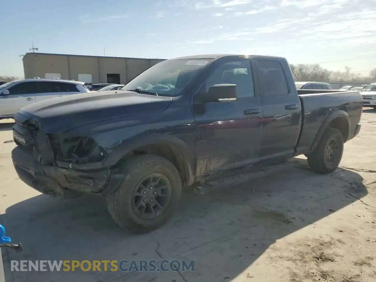 1 Photograph of a damaged car 1C6RR7GG5NS190633 RAM 1500 2022