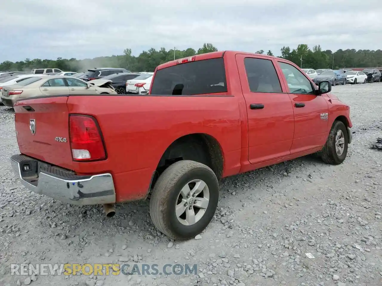 3 Photograph of a damaged car 1C6RR7LG5NS209204 RAM 1500 2022