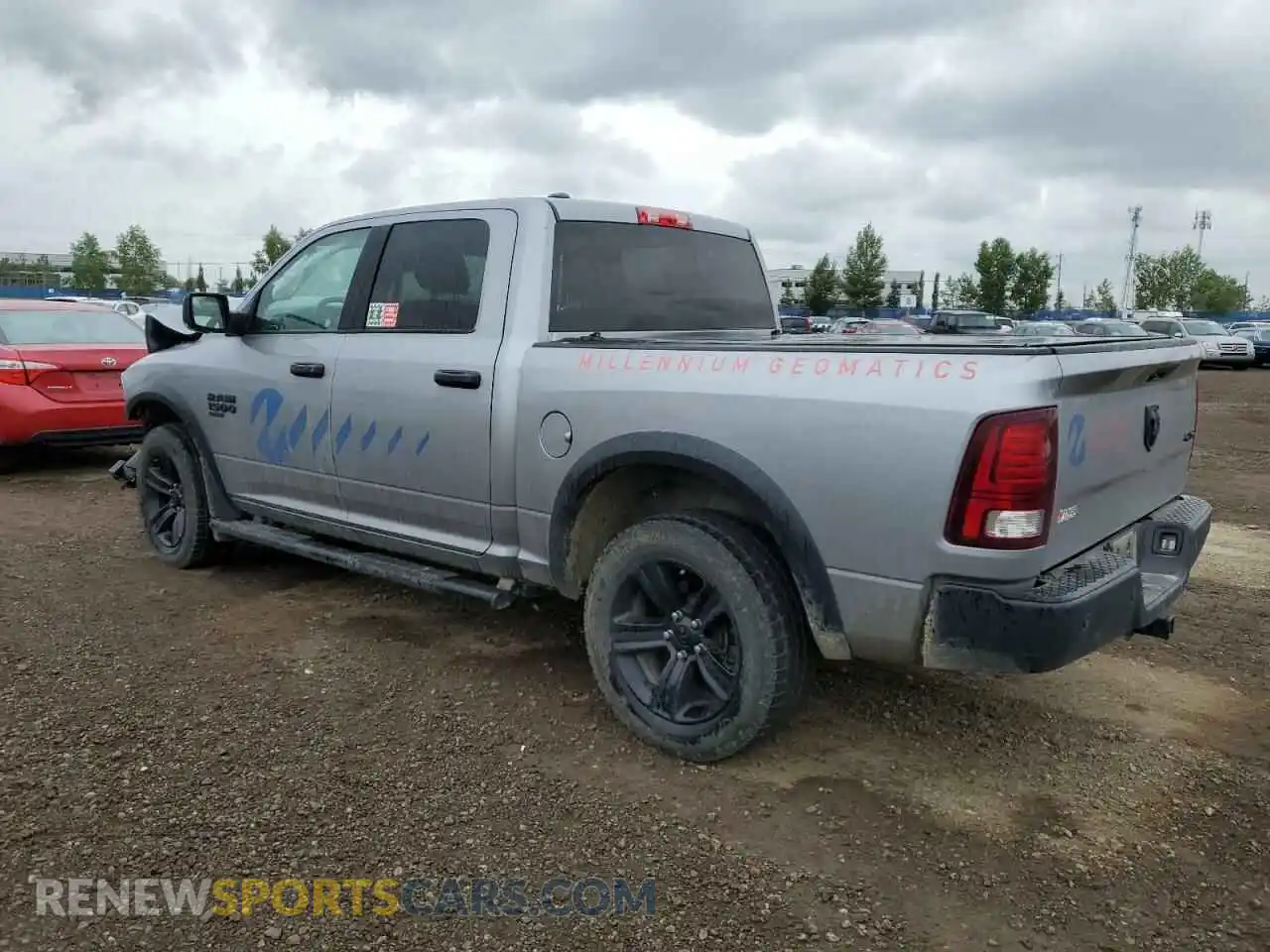 2 Photograph of a damaged car 1C6RR7LG9NS199406 RAM 1500 2022