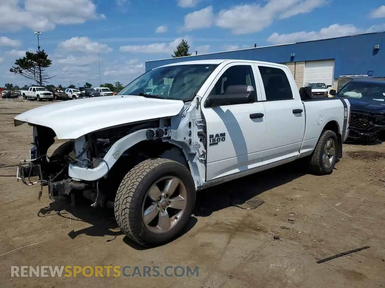 1 Photograph of a damaged car 1C6RR7ST7NS246558 RAM 1500 2022