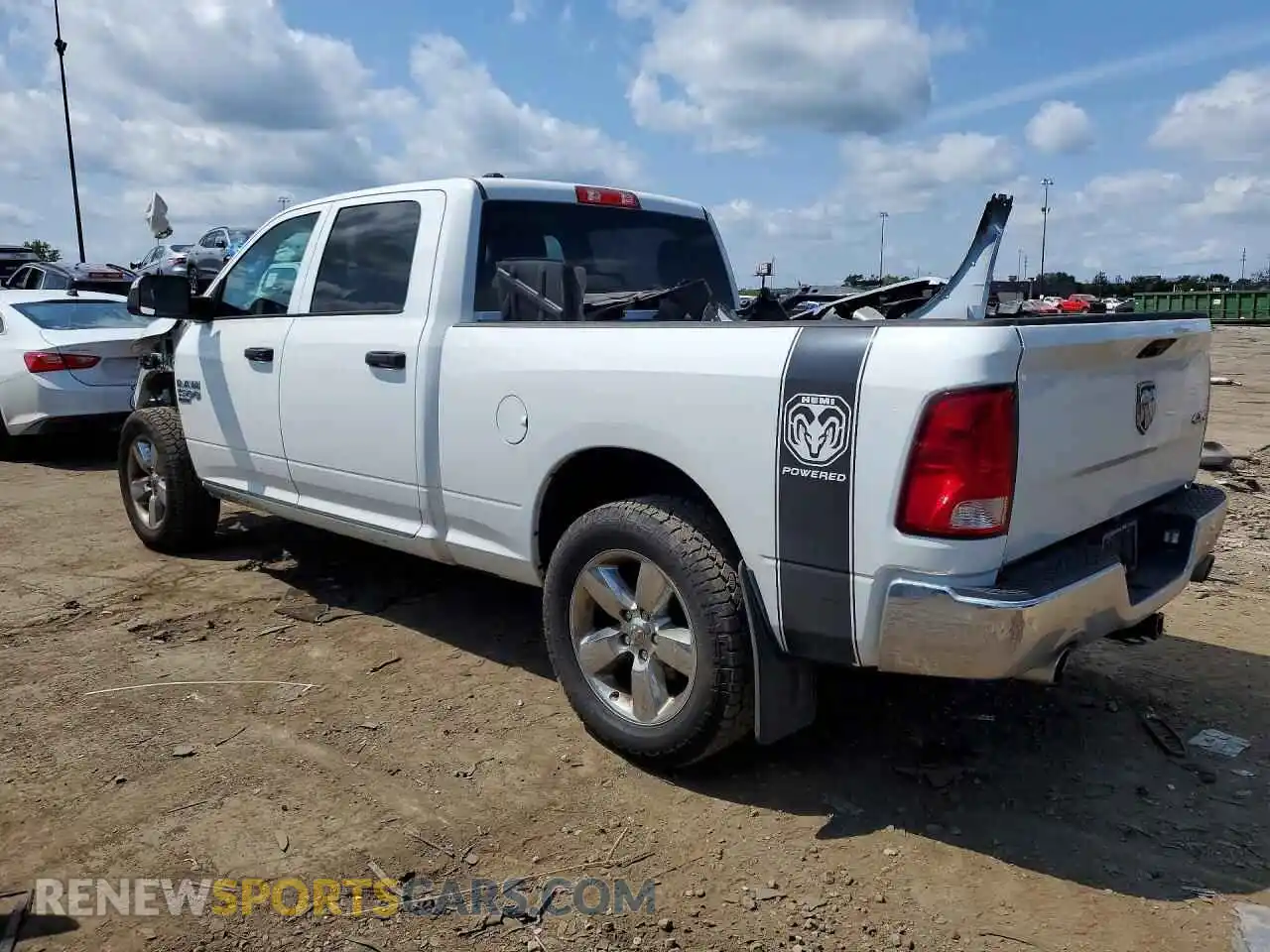 2 Photograph of a damaged car 1C6RR7ST7NS246558 RAM 1500 2022