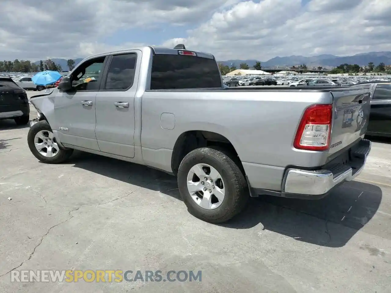 2 Photograph of a damaged car 1C6RREBG0NN230966 RAM 1500 2022