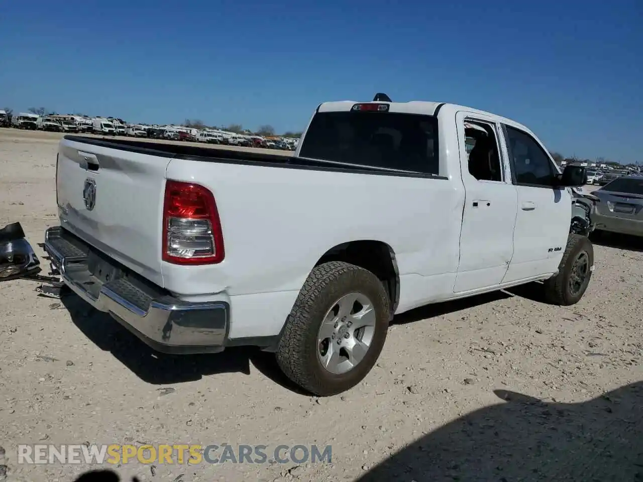 3 Photograph of a damaged car 1C6RREBG0NN273767 RAM 1500 2022