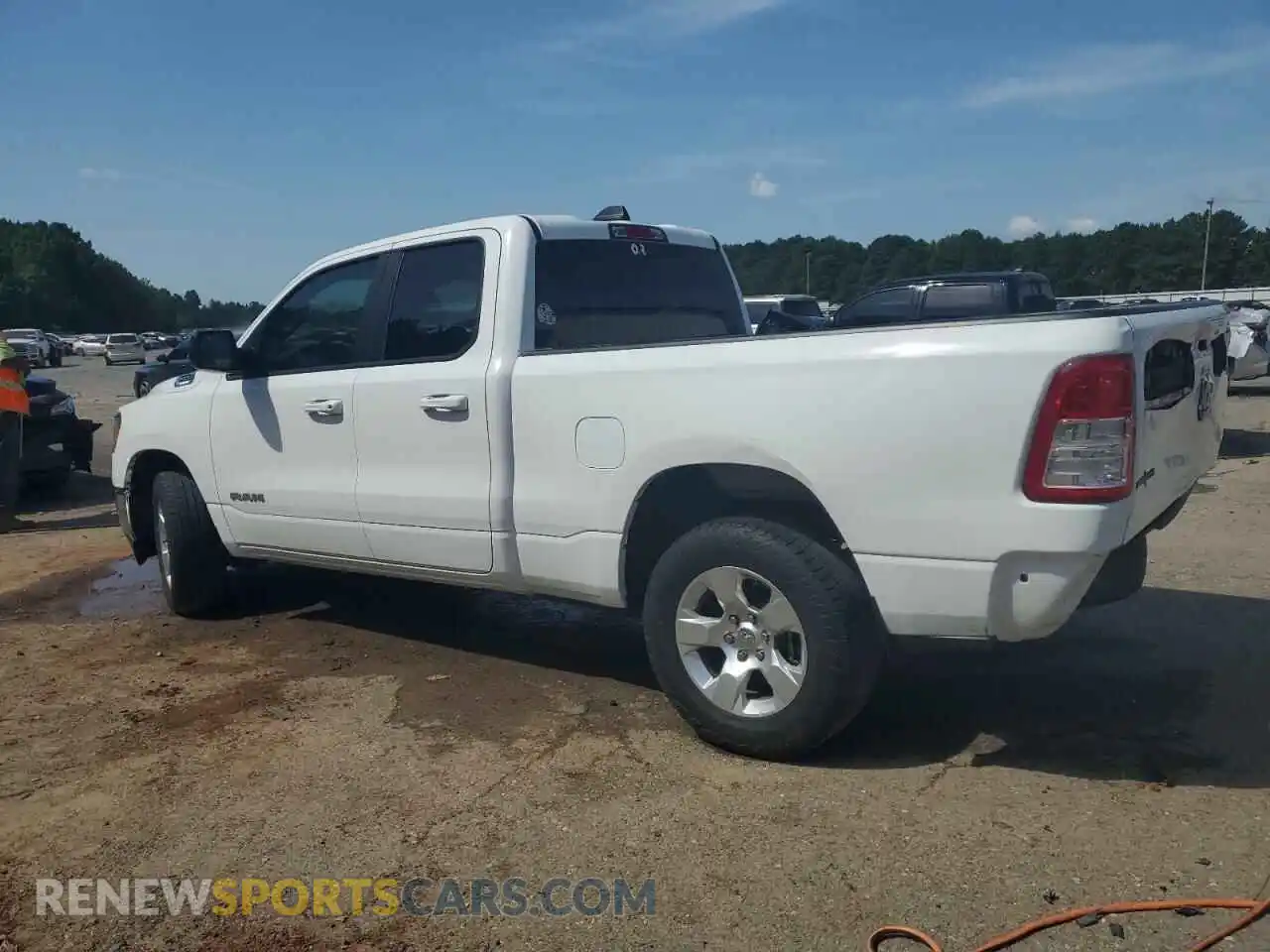 2 Photograph of a damaged car 1C6RREBG1NN273017 RAM 1500 2022