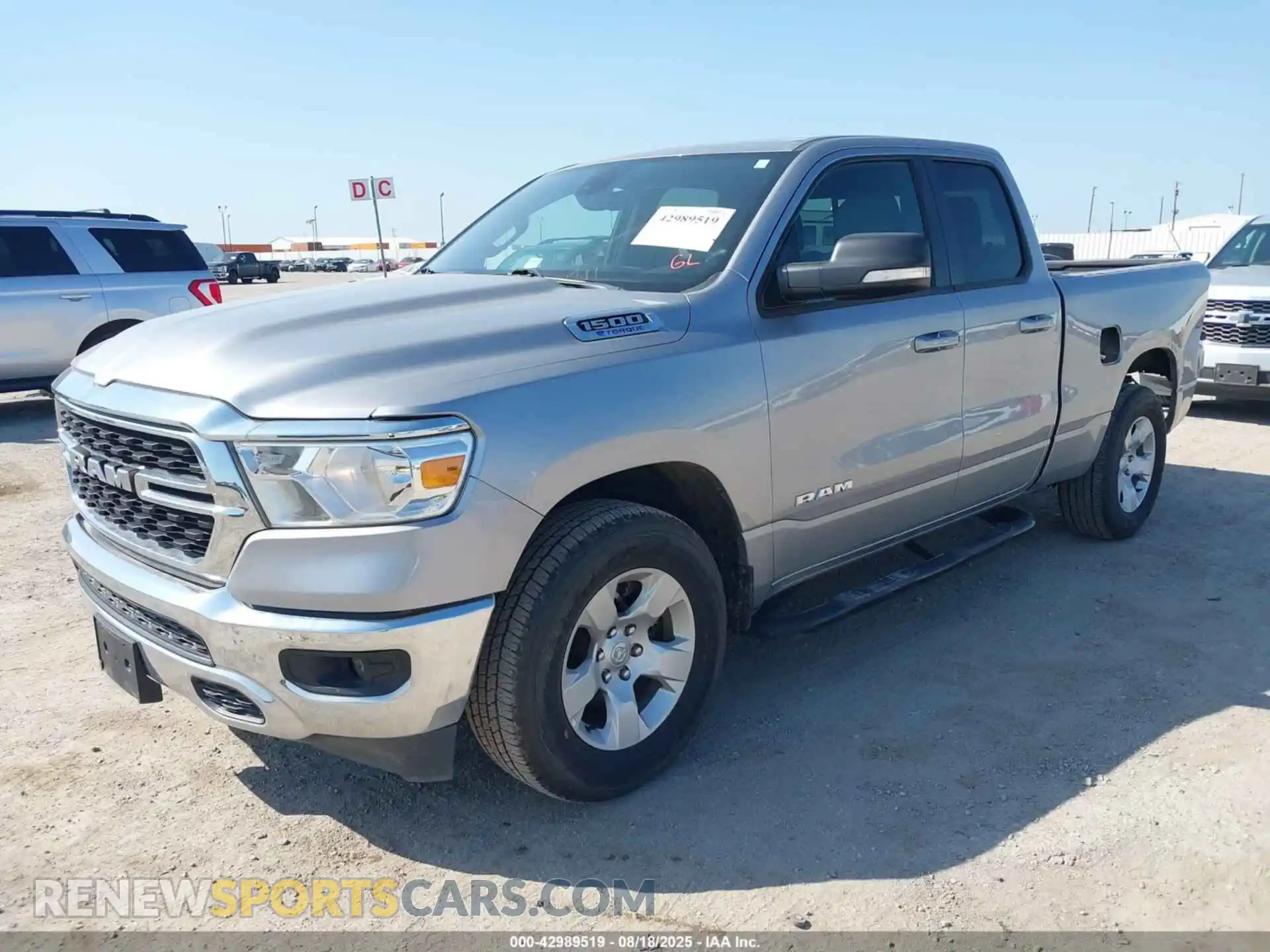2 Photograph of a damaged car 1C6RREBG3NN276579 RAM 1500 2022