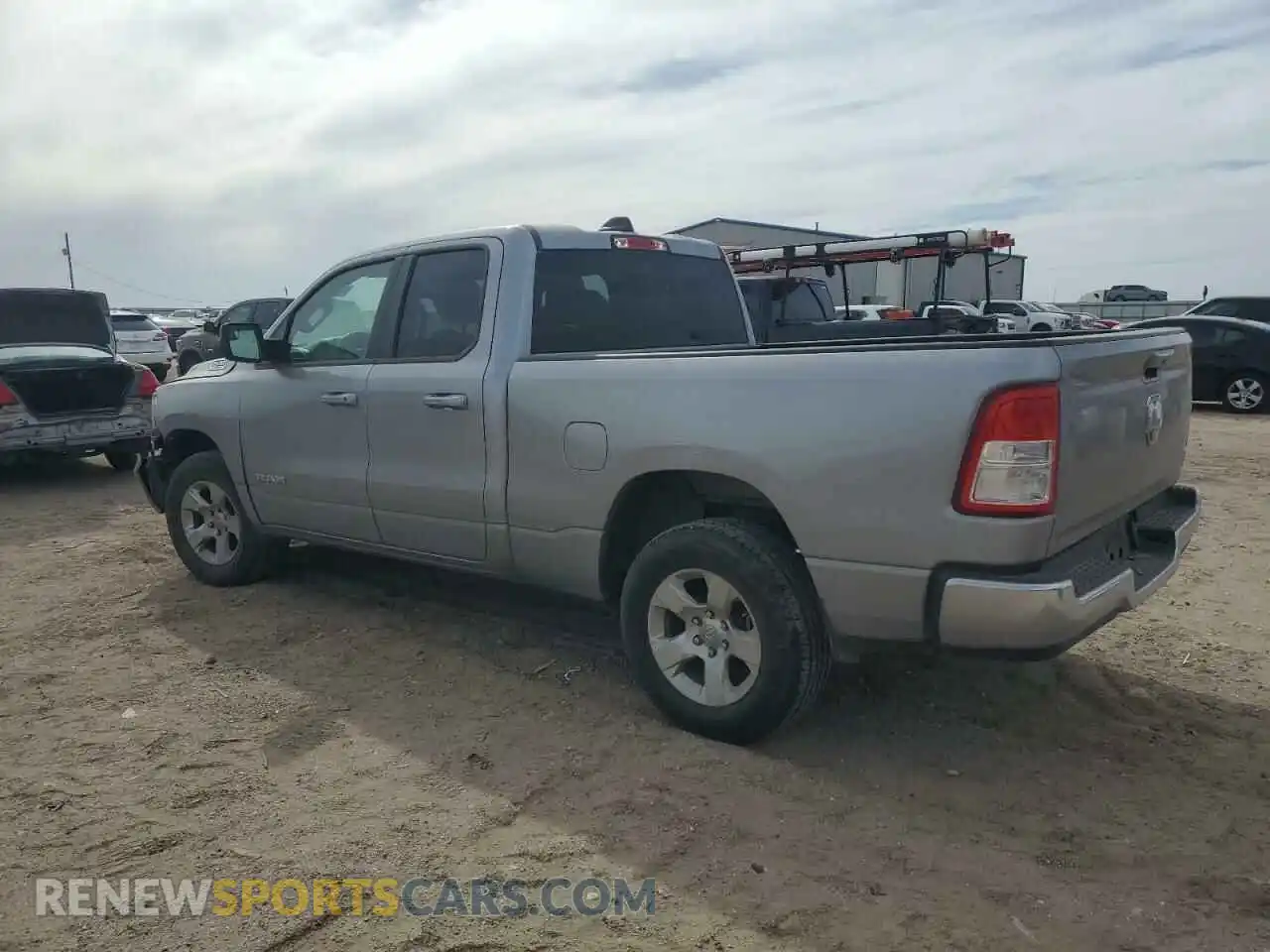 2 Photograph of a damaged car 1C6RREBG9NN273217 RAM 1500 2022