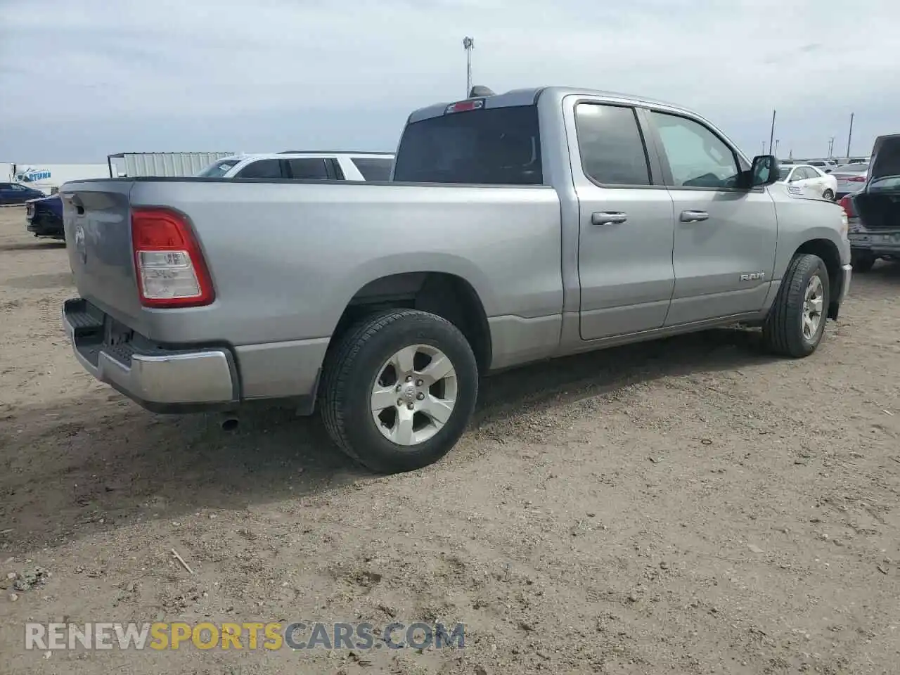 3 Photograph of a damaged car 1C6RREBG9NN273217 RAM 1500 2022