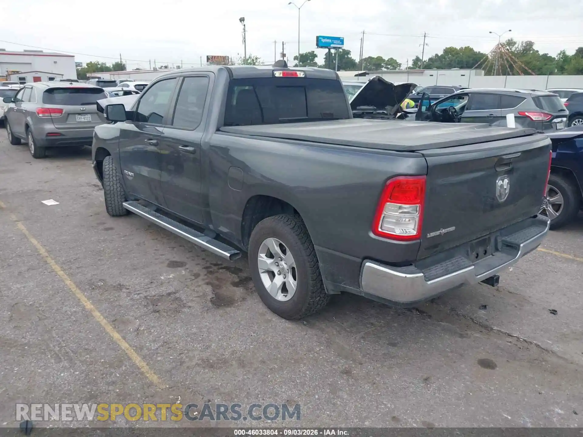 3 Фотография поврежденного автомобиля 1C6RREBG9NN452034 RAM 1500 2022