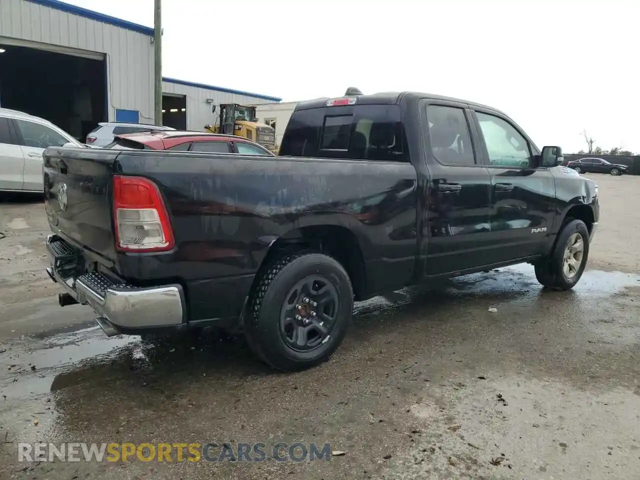 3 Photograph of a damaged car 1C6RREBT9NN354909 RAM 1500 2022
