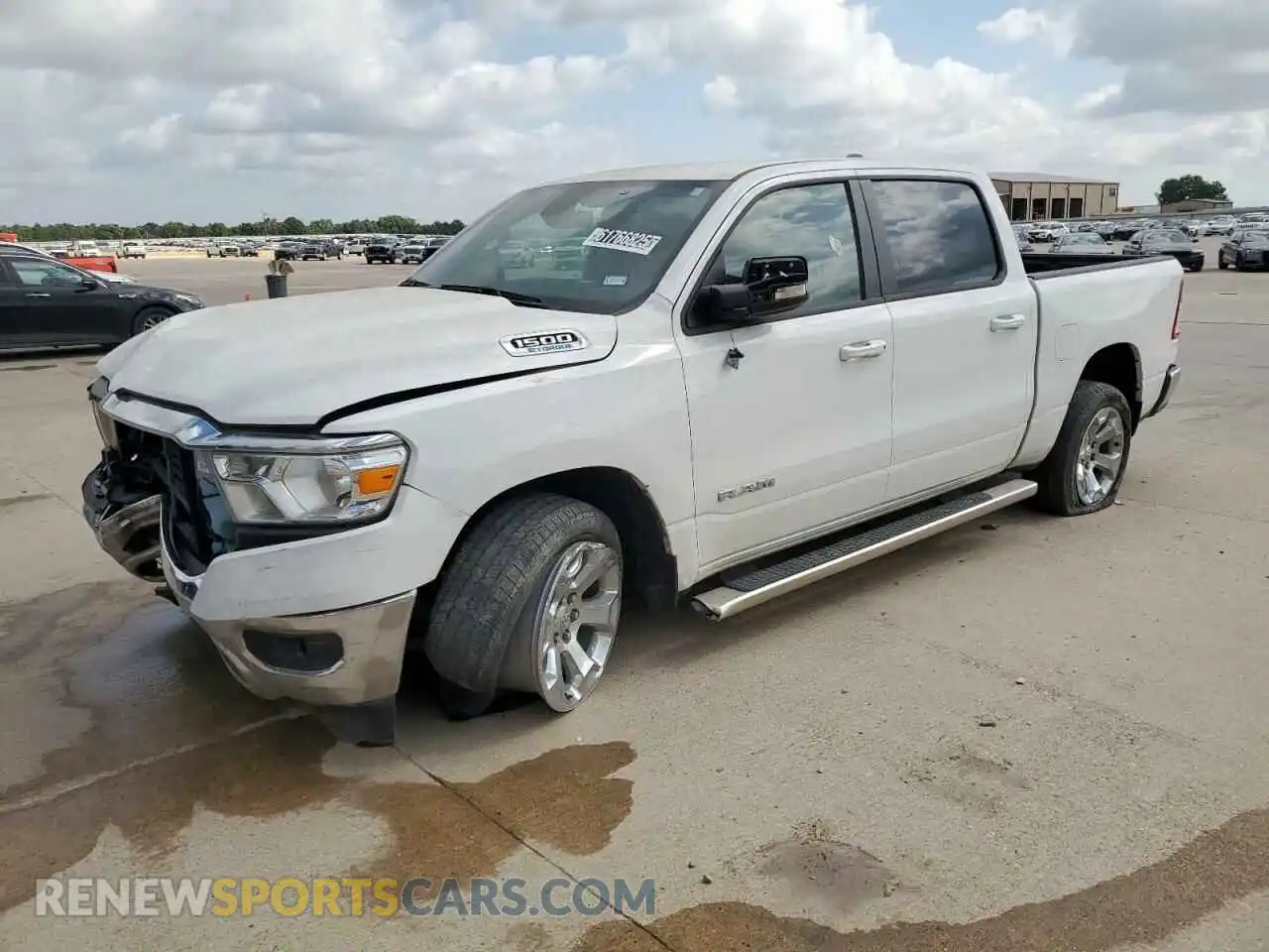 1 Photograph of a damaged car 1C6RREFG2NN425316 RAM 1500 2022