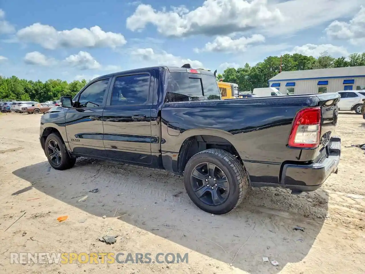 2 Photograph of a damaged car 1C6RREFGXNN425225 RAM 1500 2022