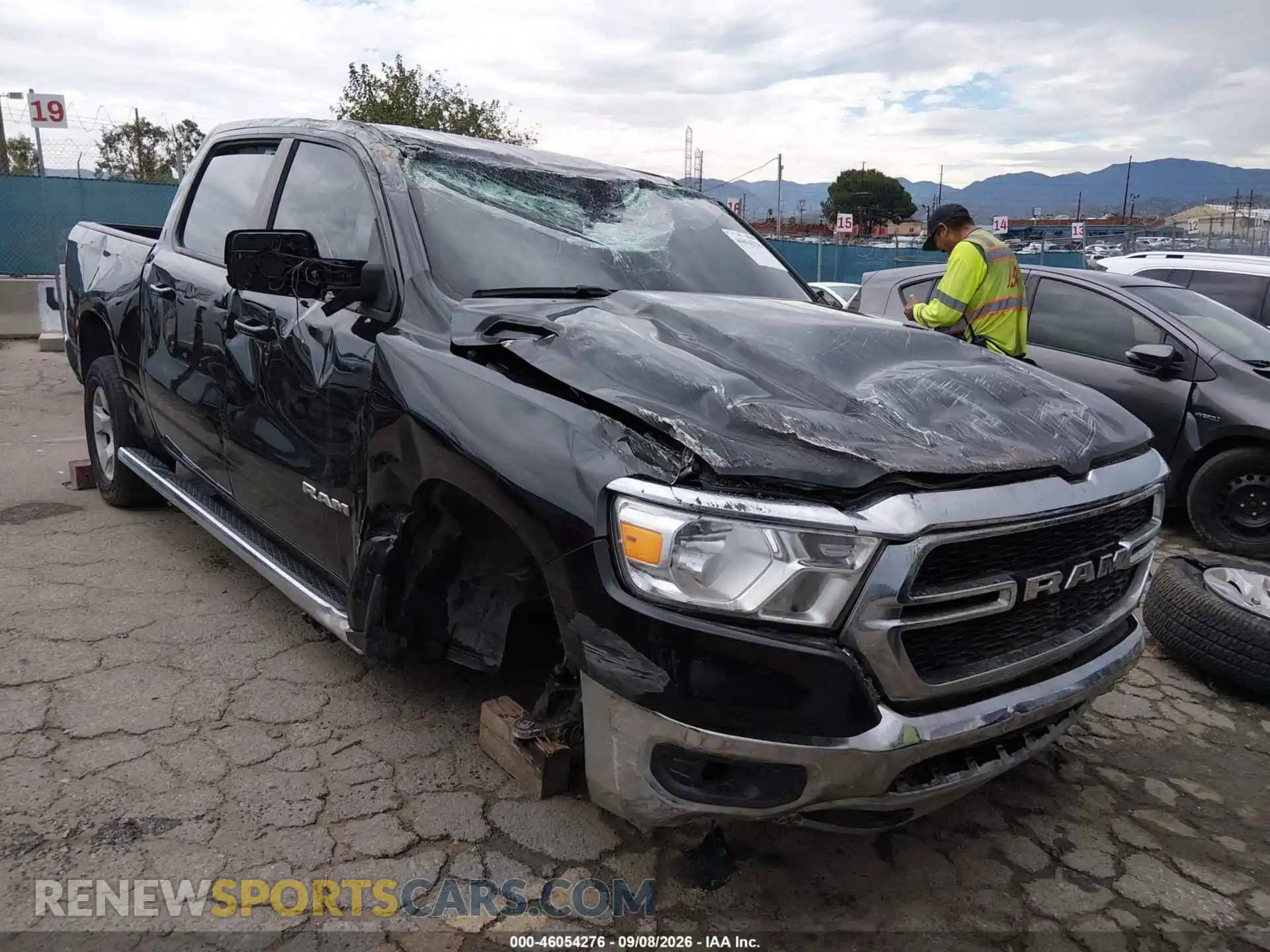 1 fotografías del automóvil dañado 1C6RREFM0NN431864 RAM 1500 2022