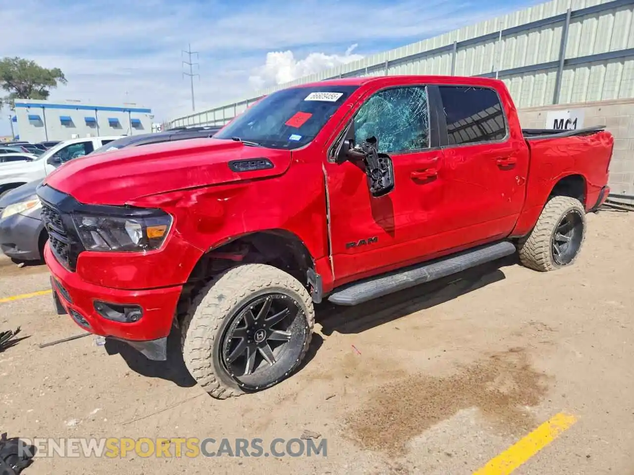 1 fotografías del automóvil dañado 1C6RREFT0NN253428 RAM 1500 2022