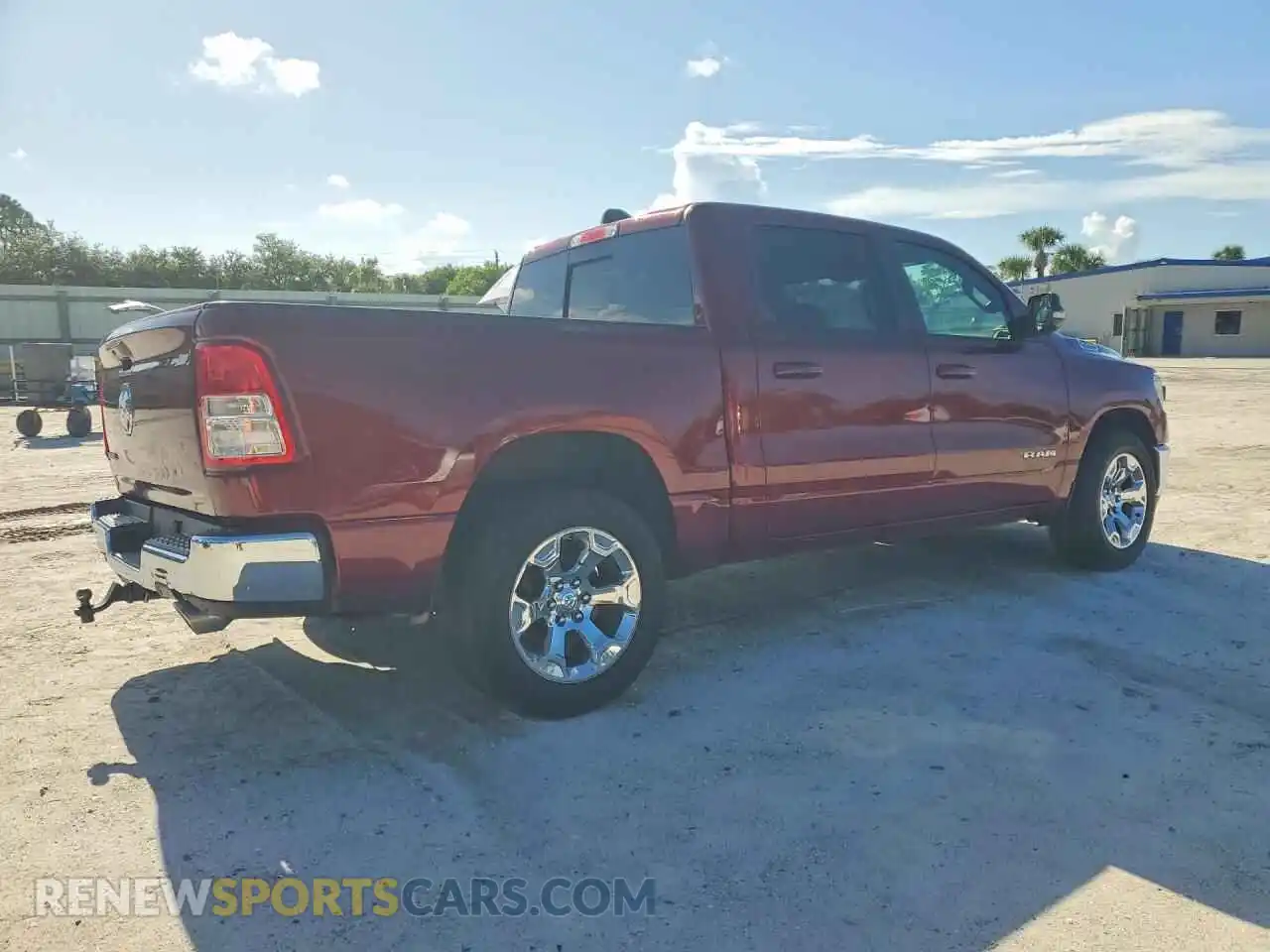 3 Photograph of a damaged car 1C6RREFT4NN124799 RAM 1500 2022