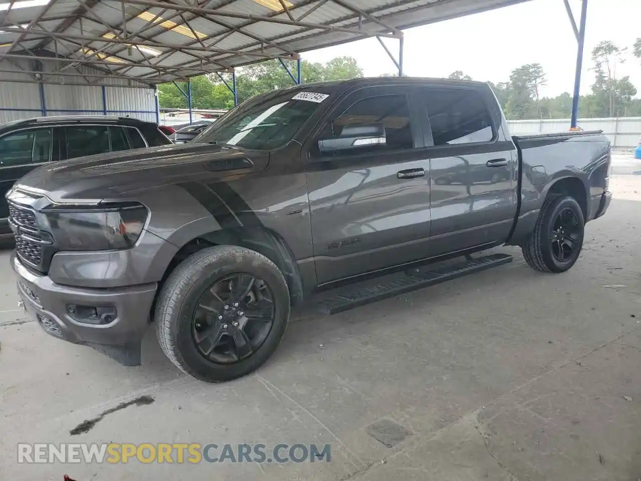 1 Photograph of a damaged car 1C6RREFT4NN275786 RAM 1500 2022