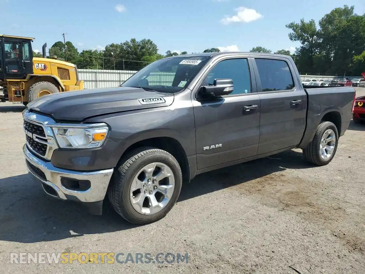 1 Photograph of a damaged car 1C6RREFT4NN364757 RAM 1500 2022
