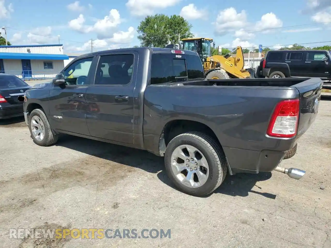 2 Photograph of a damaged car 1C6RREFT4NN364757 RAM 1500 2022