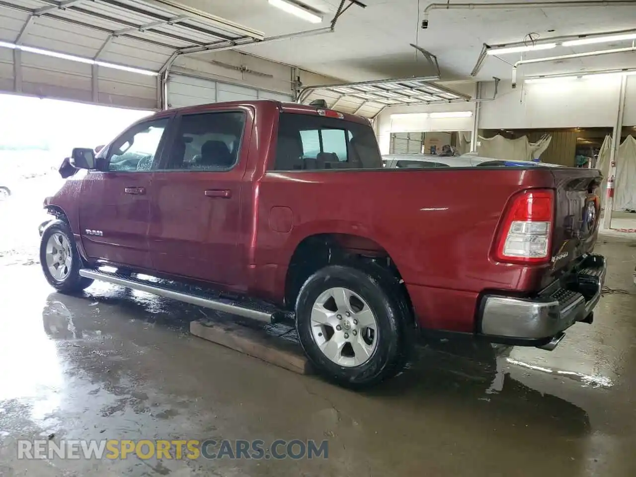 2 Photograph of a damaged car 1C6RREFT6NN276034 RAM 1500 2022