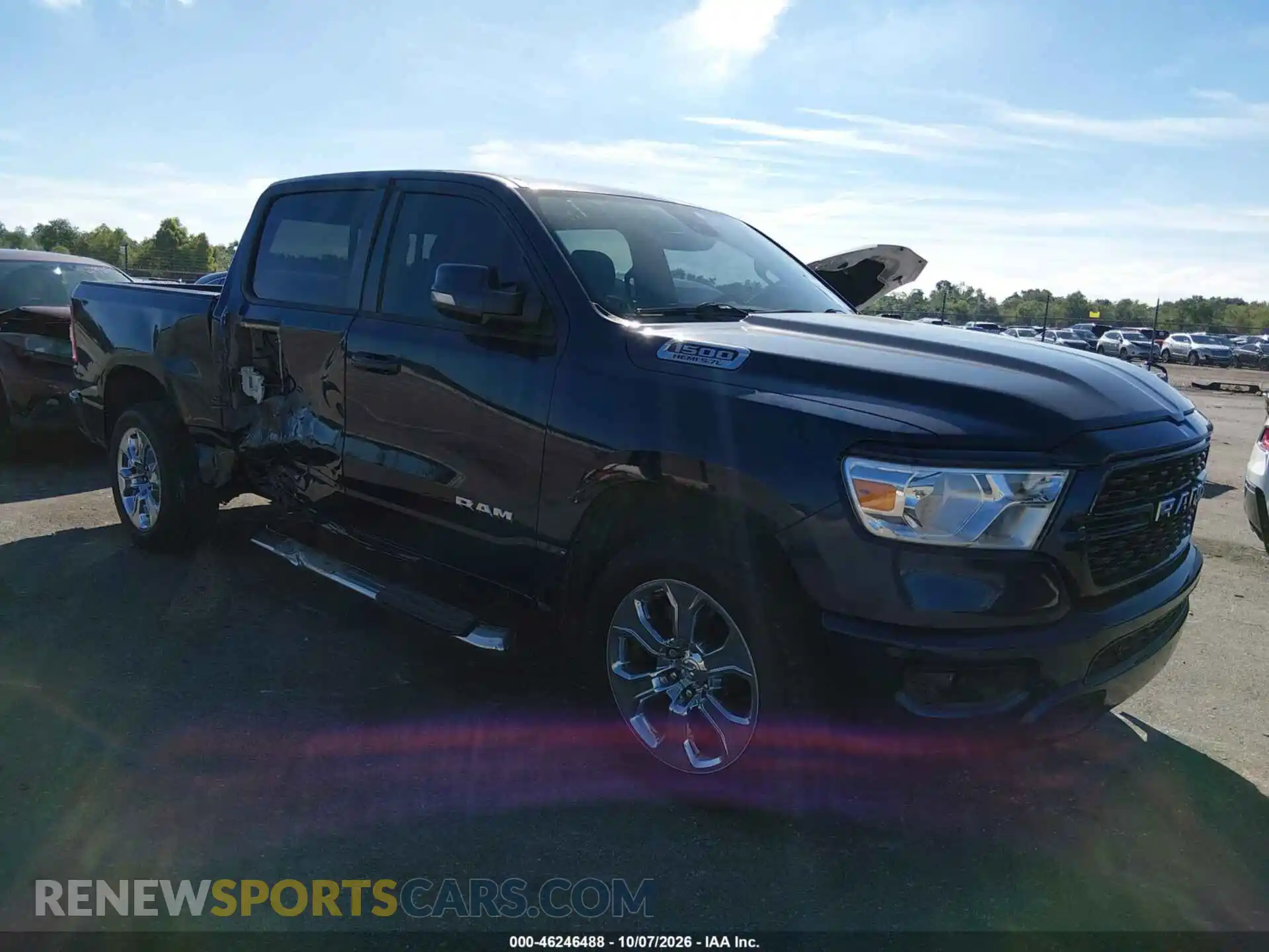 1 fotografías del automóvil dañado 1C6RREFT8NN146594 RAM 1500 2022