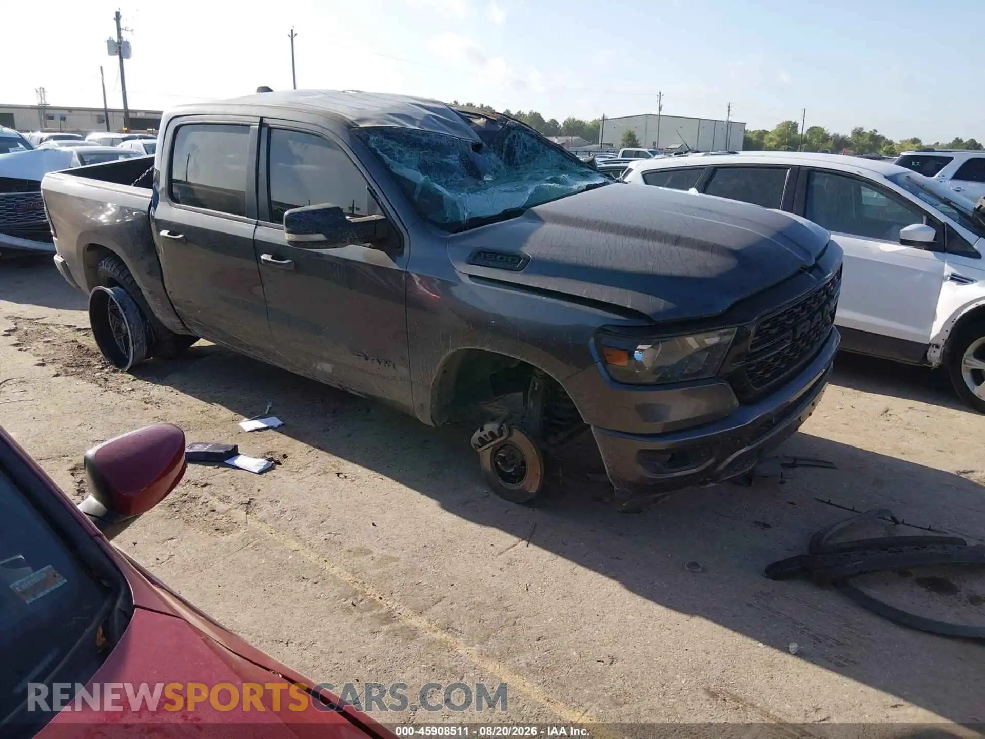 1 Фотография поврежденного автомобиля 1C6RREFT8NN152850 RAM 1500 2022