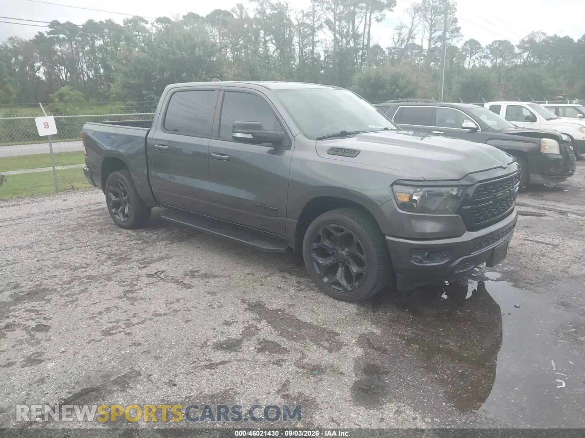 1 Photograph of a damaged car 1C6RREFTXNN383068 RAM 1500 2022