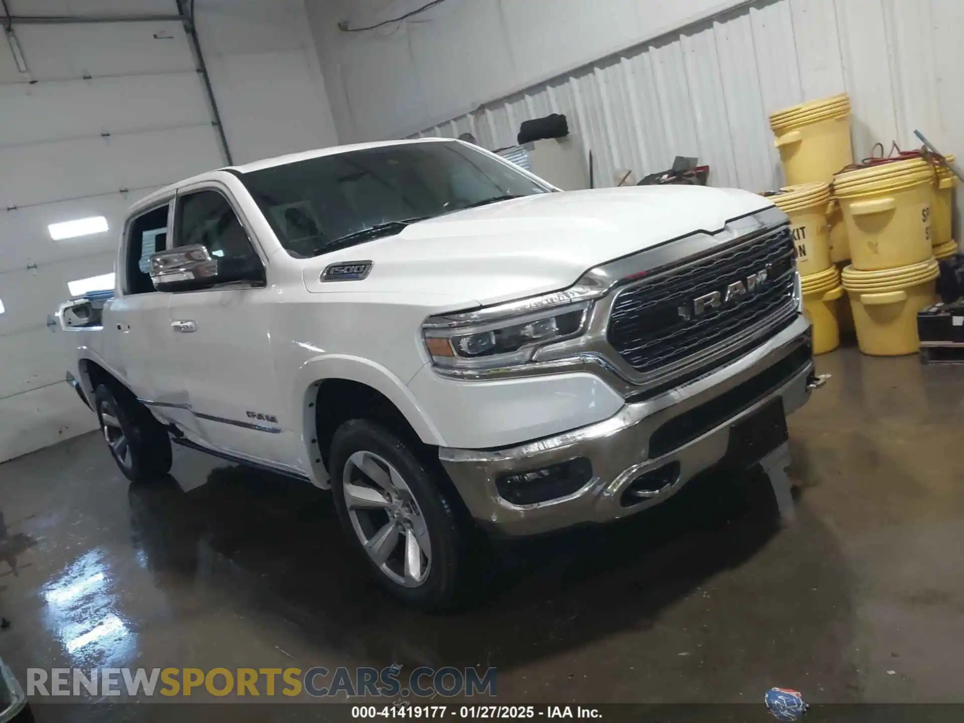 1 Photograph of a damaged car 1C6RREHT0NN270422 RAM 1500 2022