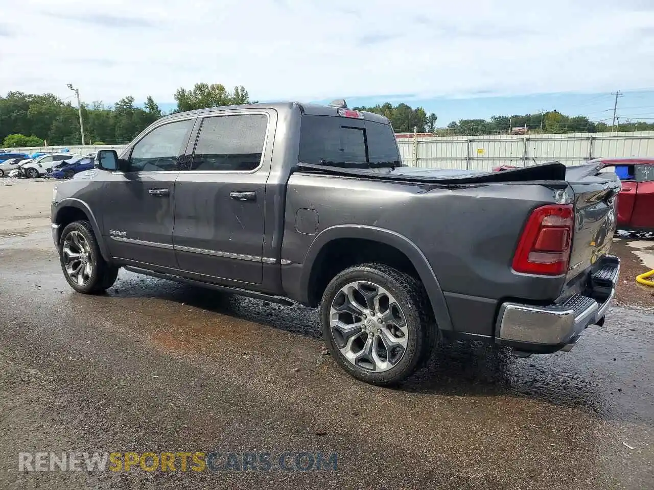 2 Photograph of a damaged car 1C6RREHT6NN329361 RAM 1500 2022