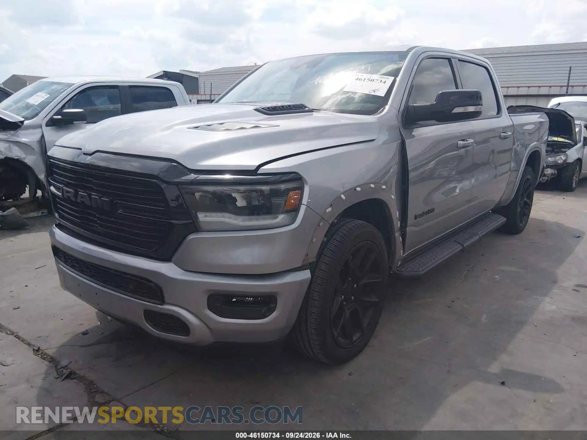 2 Photograph of a damaged car 1C6RREJT7NN157142 RAM 1500 2022