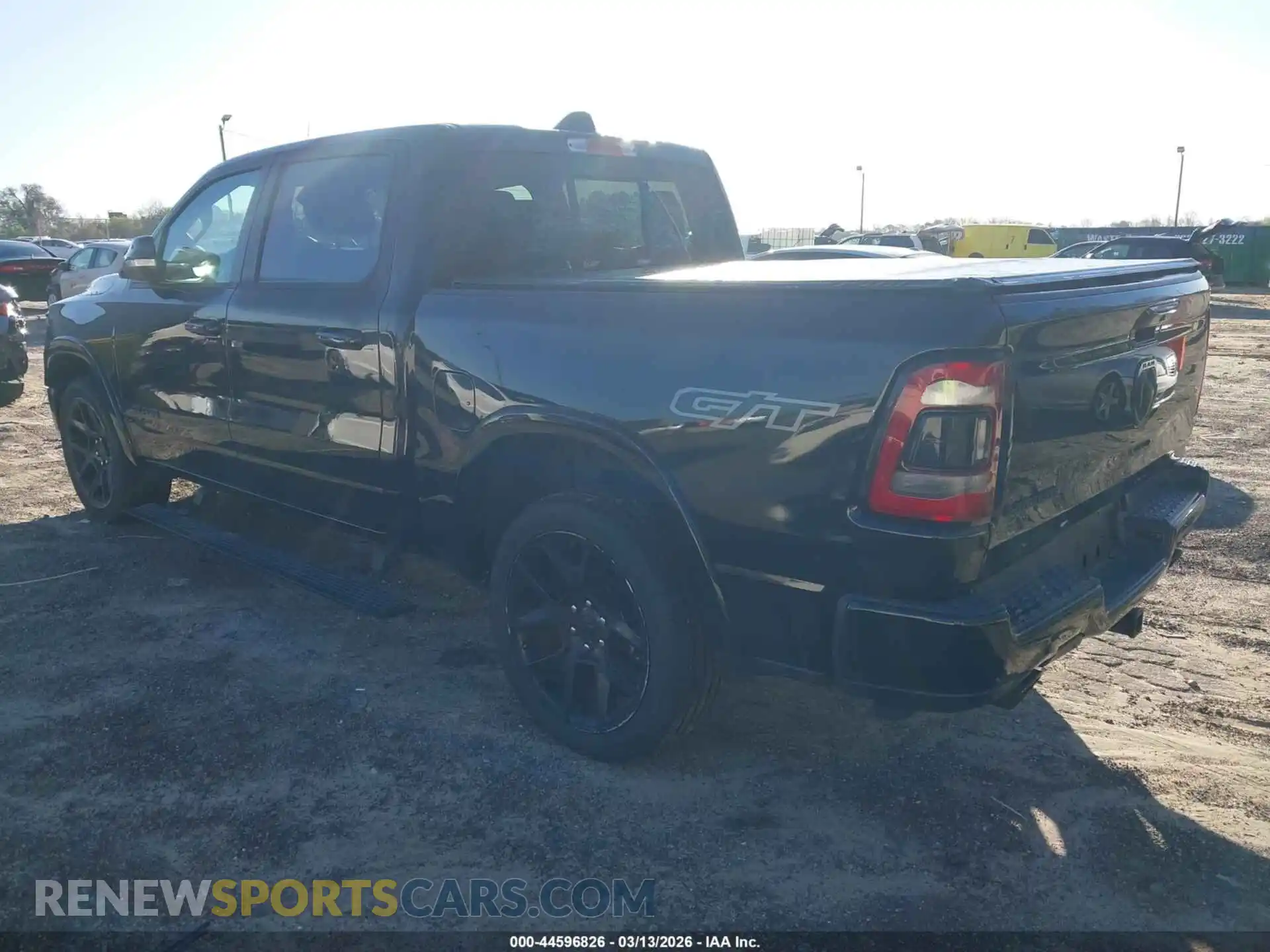 3 Photograph of a damaged car 1C6RREJTXNN100997 RAM 1500 2022