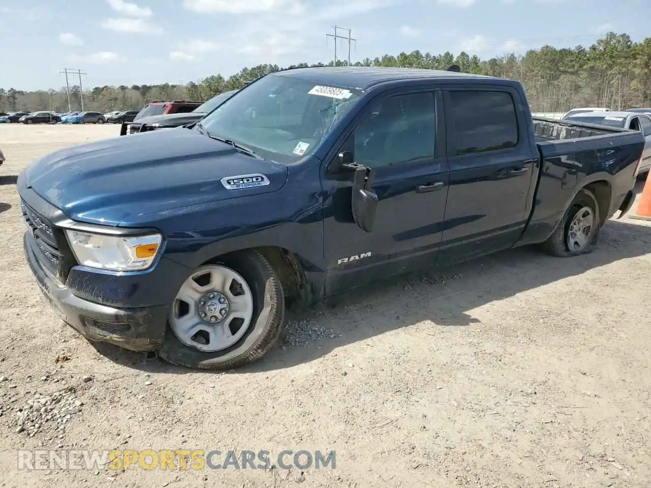 1 Photograph of a damaged car 1C6RRENG1NN112811 RAM 1500 2022