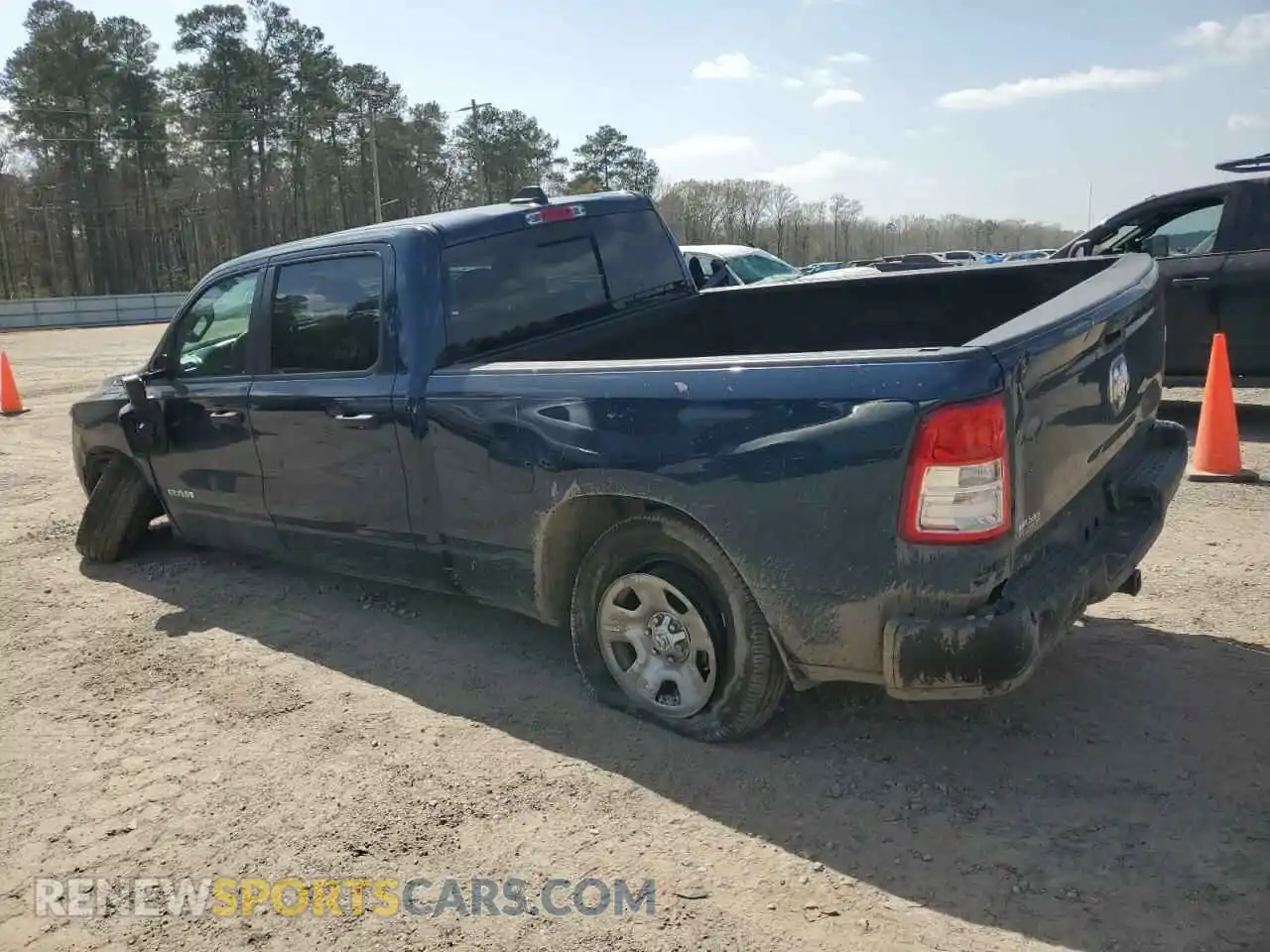 2 Photograph of a damaged car 1C6RRENG1NN112811 RAM 1500 2022