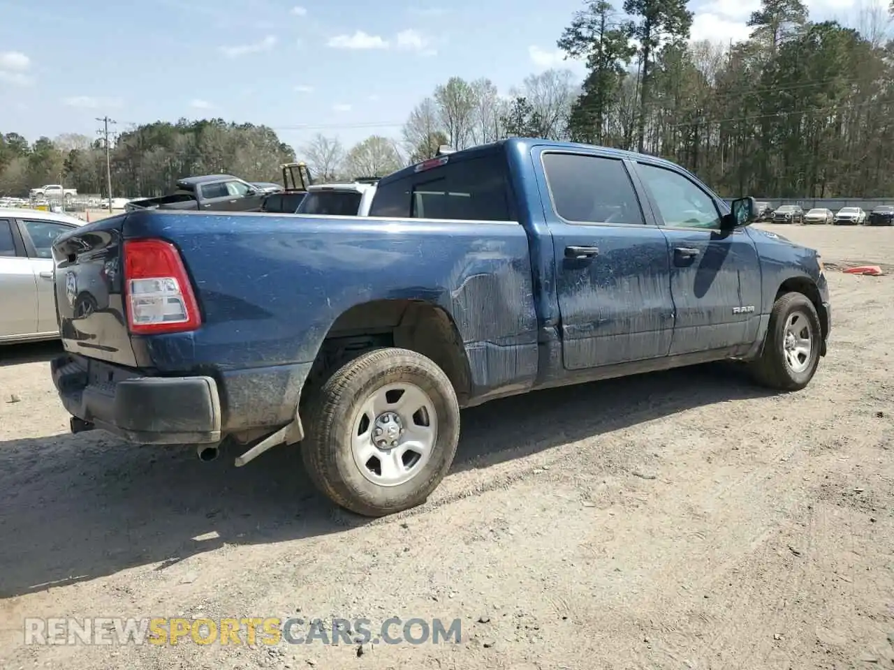 3 Photograph of a damaged car 1C6RRENG1NN112811 RAM 1500 2022