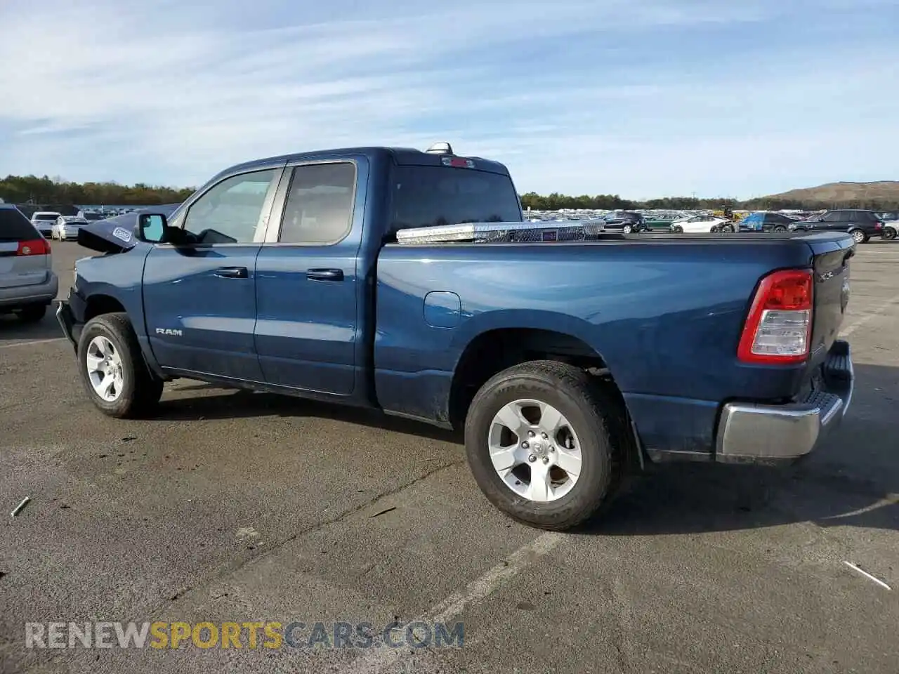 2 Photograph of a damaged car 1C6RRFBG0NN456530 RAM 1500 2022