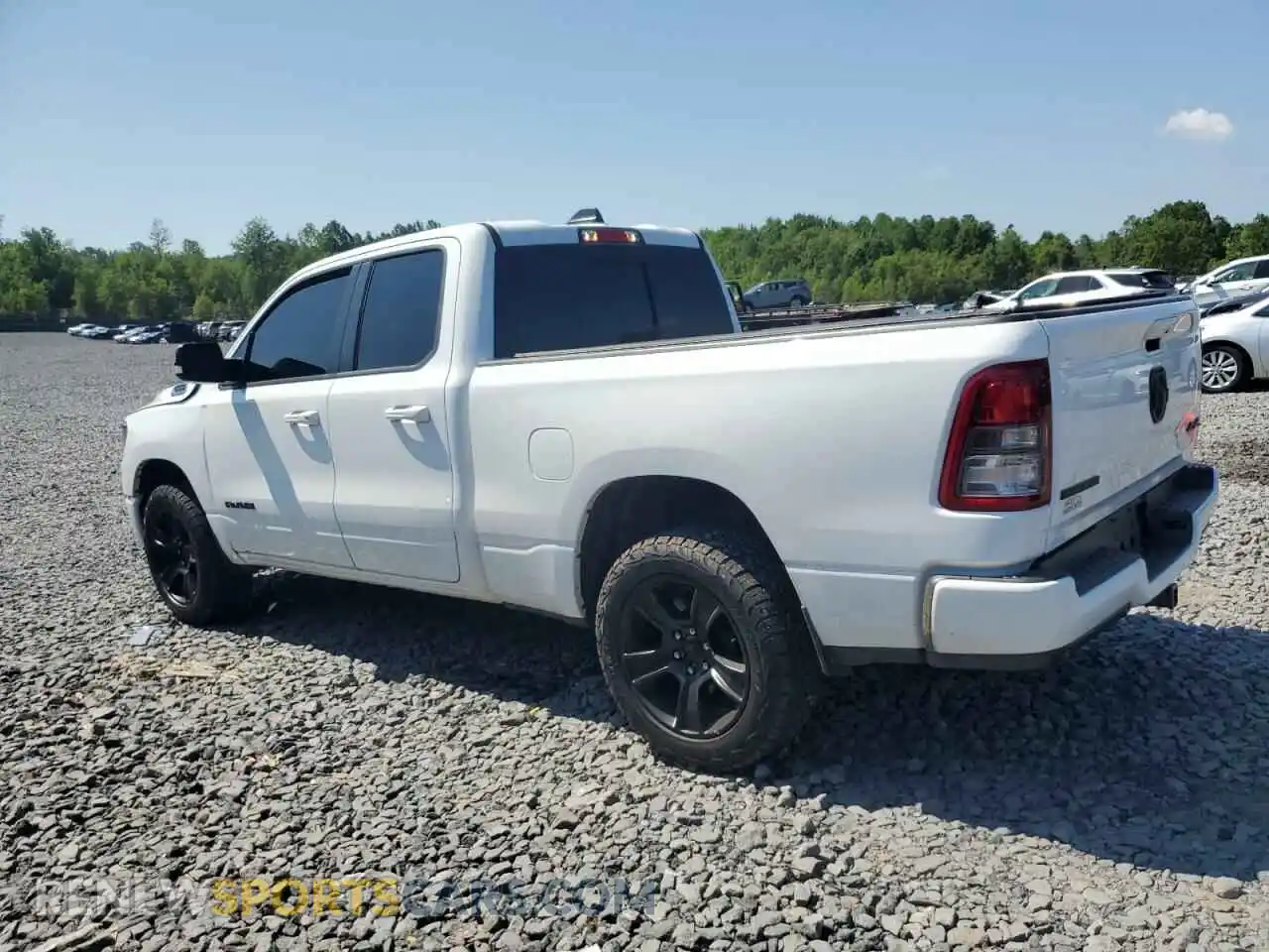 2 Photograph of a damaged car 1C6RRFBG2NN460515 RAM 1500 2022