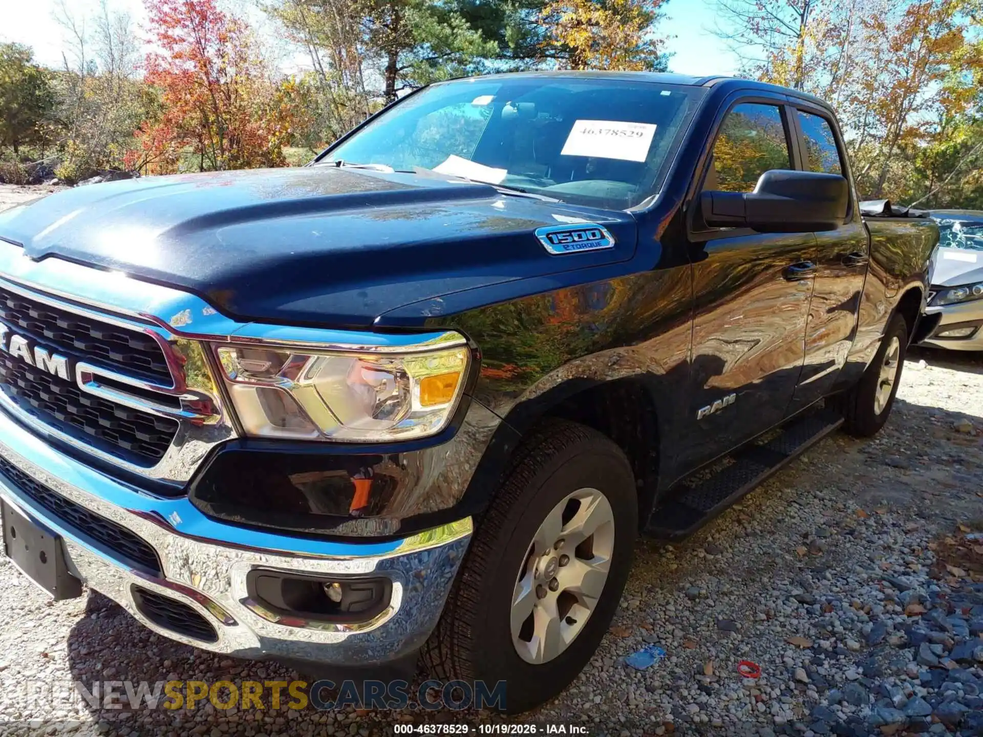 2 fotografías del automóvil dañado 1C6RRFBG4NN268738 RAM 1500 2022
