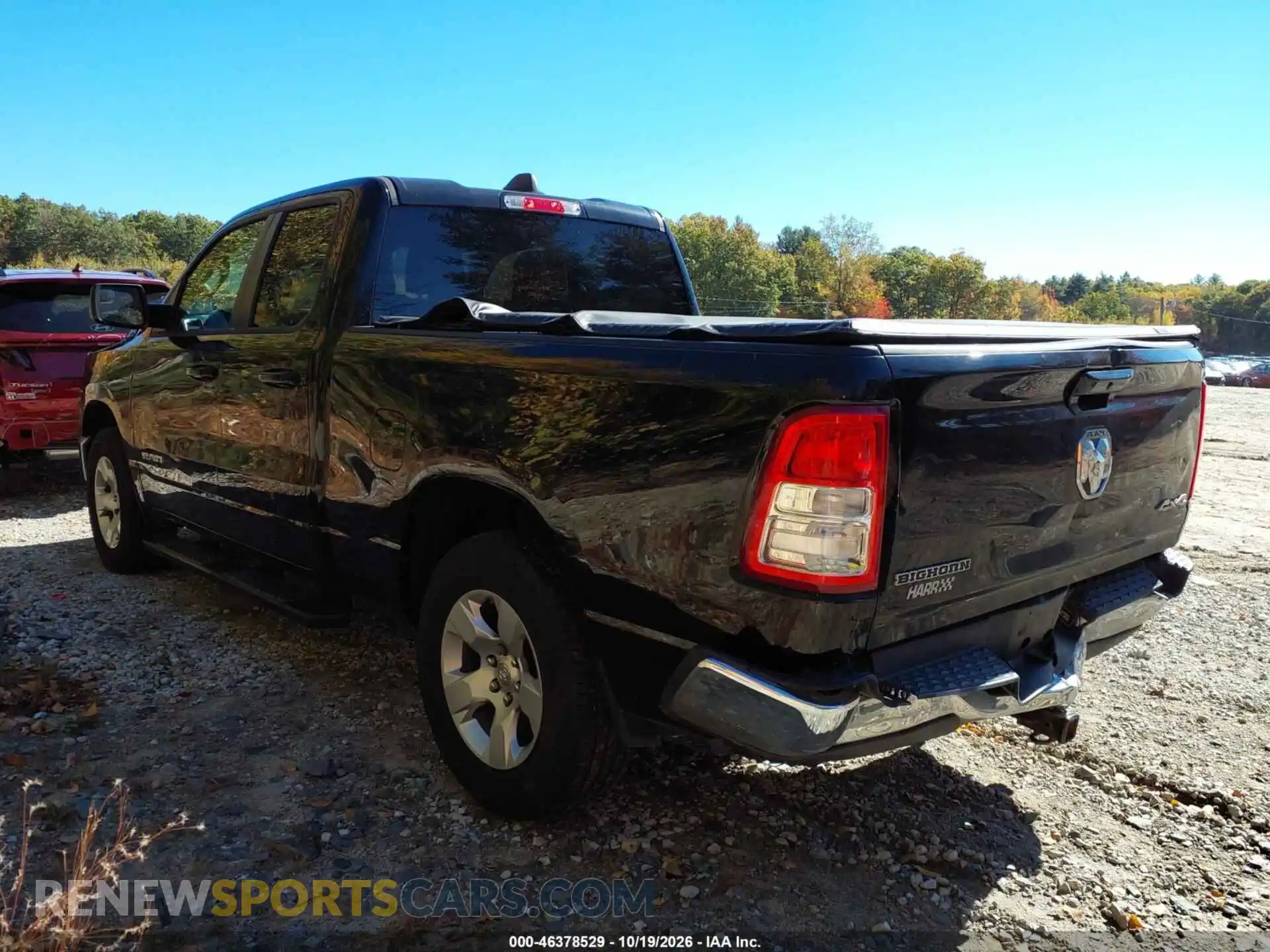 3 fotografías del automóvil dañado 1C6RRFBG4NN268738 RAM 1500 2022