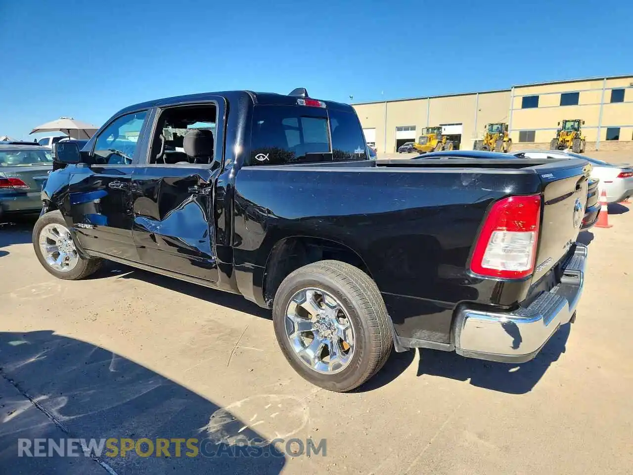 2 Photograph of a damaged car 1C6RRFFG0NN325253 RAM 1500 2022
