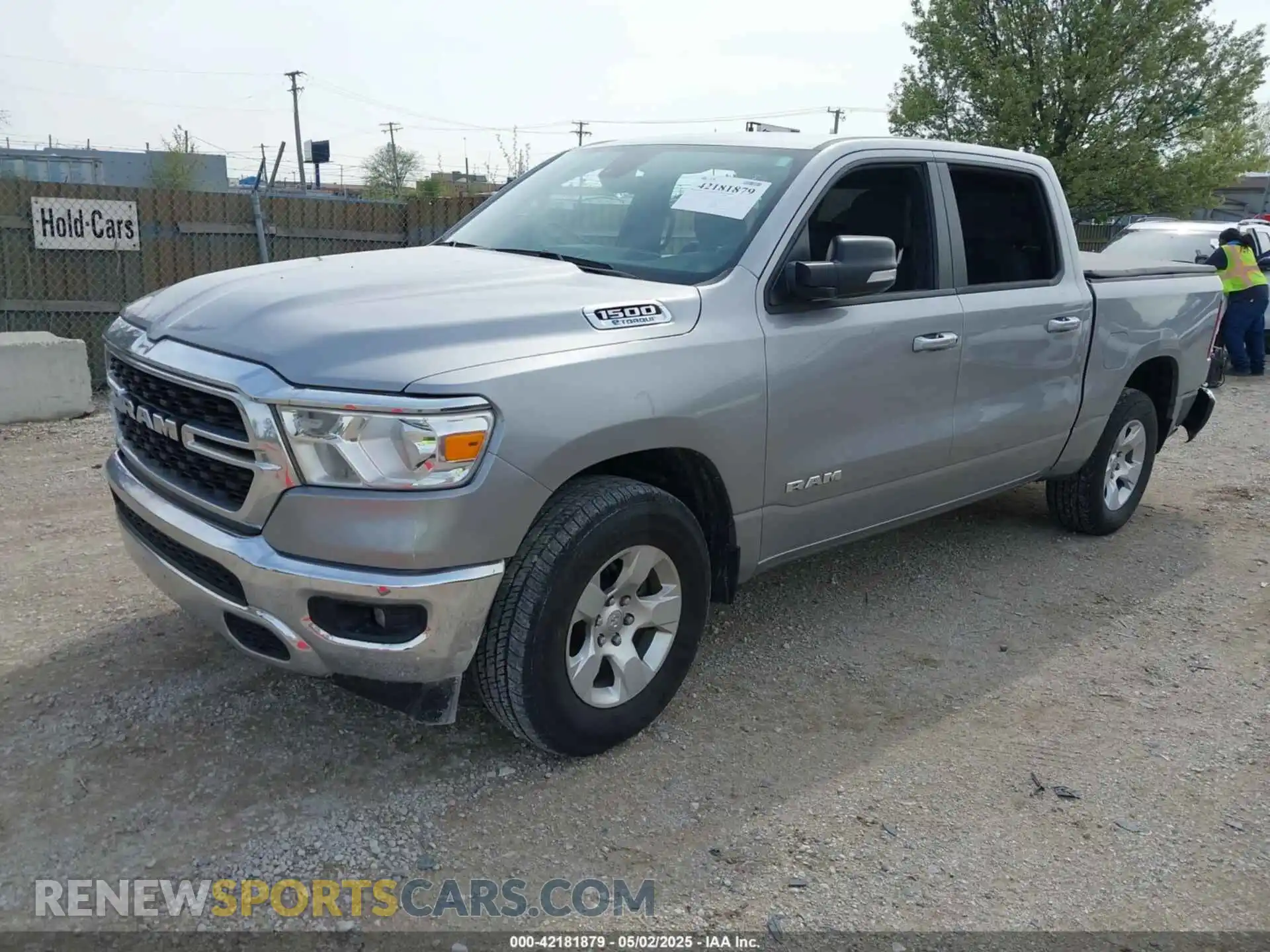 2 Photograph of a damaged car 1C6RRFFG3NN258356 RAM 1500 2022
