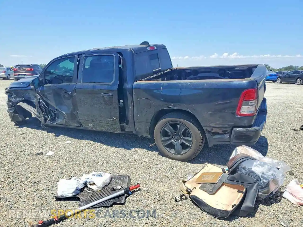2 Фотография поврежденного автомобиля 1C6RRFFG4NN295612 RAM 1500 2022