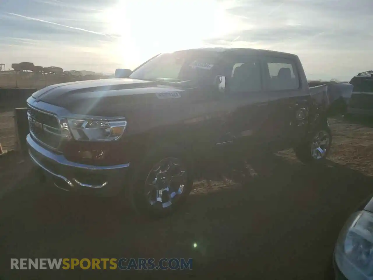 1 Photograph of a damaged car 1C6RRFFG4NN412279 RAM 1500 2022