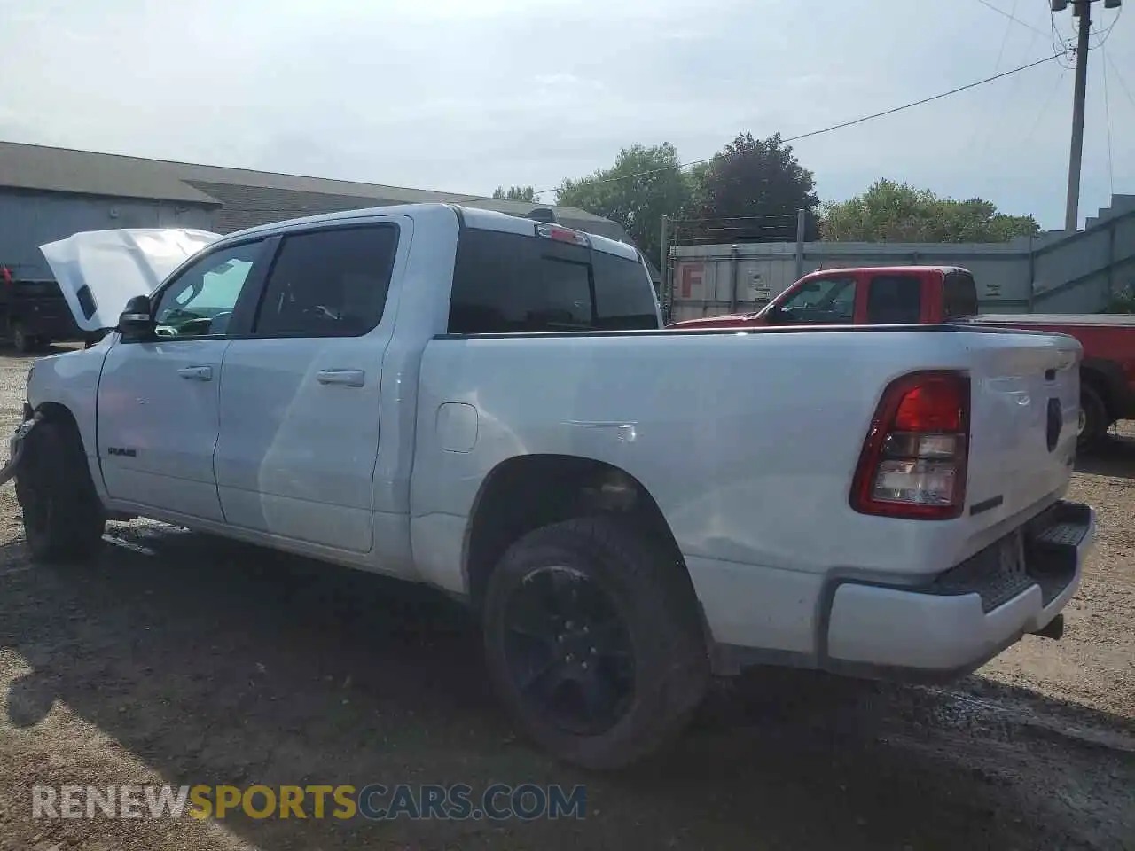 2 fotografías del automóvil dañado 1C6RRFFG5NN237718 RAM 1500 2022