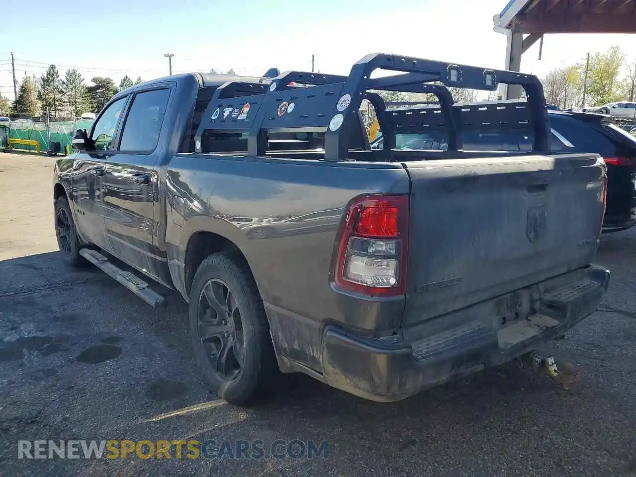 2 Photograph of a damaged car 1C6RRFFG6NN313978 RAM 1500 2022