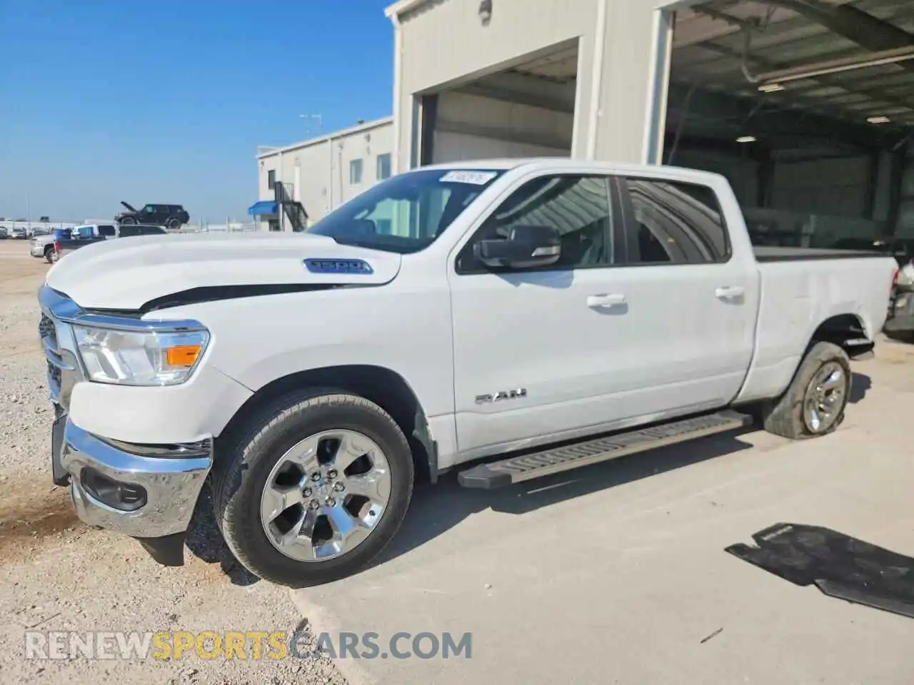 1 Photograph of a damaged car 1C6RRFMG4NN420711 RAM 1500 2022