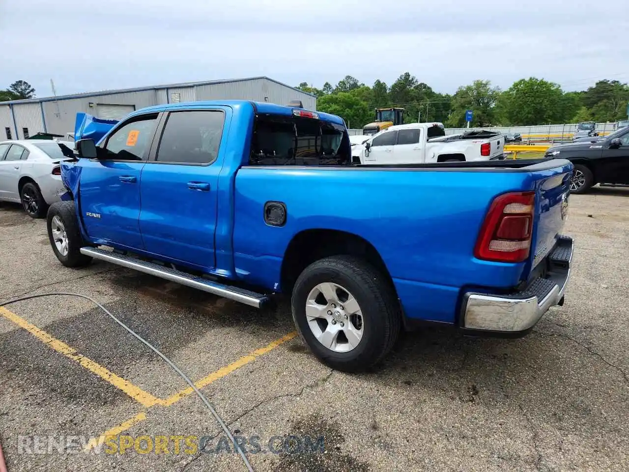 2 Photograph of a damaged car 1C6RRFMG6NN370331 RAM 1500 2022