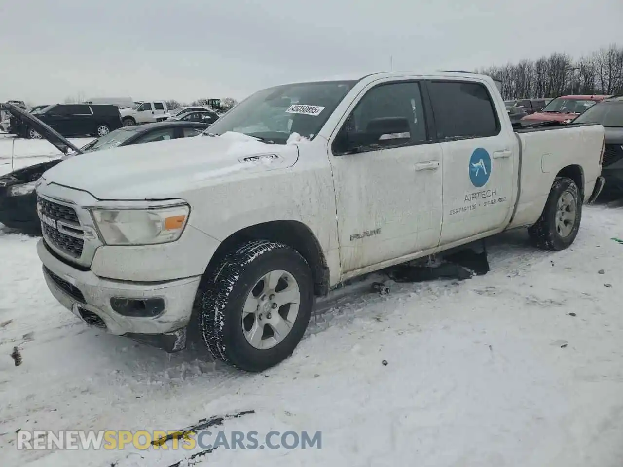 1 Photograph of a damaged car 1C6RRFMGXNN474532 RAM 1500 2022