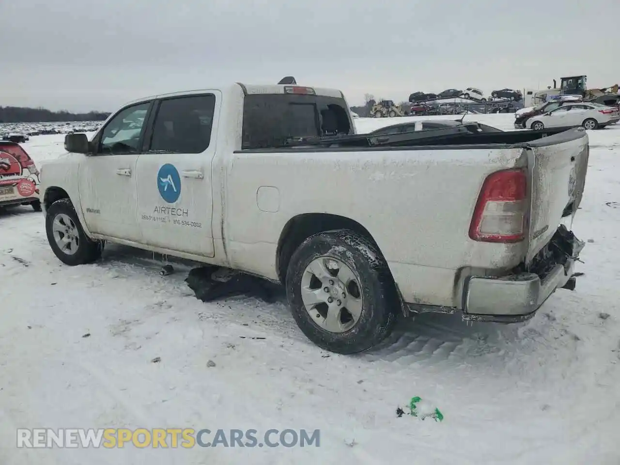 2 Photograph of a damaged car 1C6RRFMGXNN474532 RAM 1500 2022