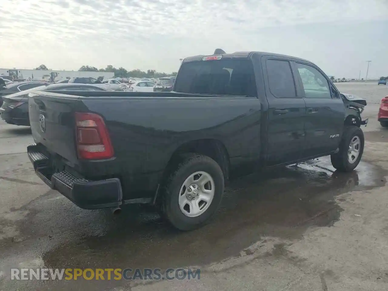3 fotografías del automóvil dañado 1C6SRECG3NN382255 RAM 1500 2022