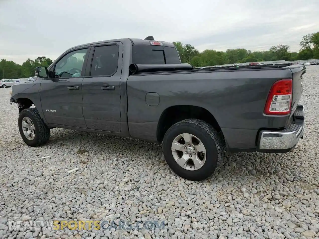 2 Photograph of a damaged car 1C6SRFBT1NN161404 RAM 1500 2022