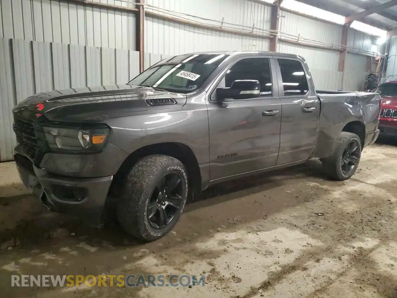 1 Photograph of a damaged car 1C6SRFBT1NN352367 RAM 1500 2022
