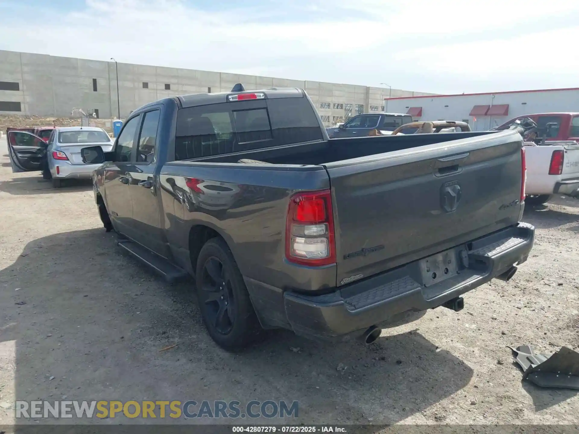 3 Photograph of a damaged car 1C6SRFBT2NN226017 RAM 1500 2022